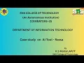 Case study on Rassa Full Stack AI SNS Institutions