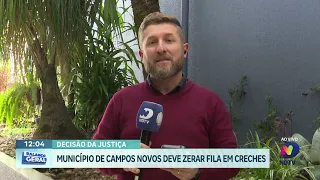 Justiça determina que Campos Novos zere fila por vagas em creche