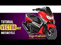 Download Lagu cara membuat vector art di infinite design #logo #thailook #lineart