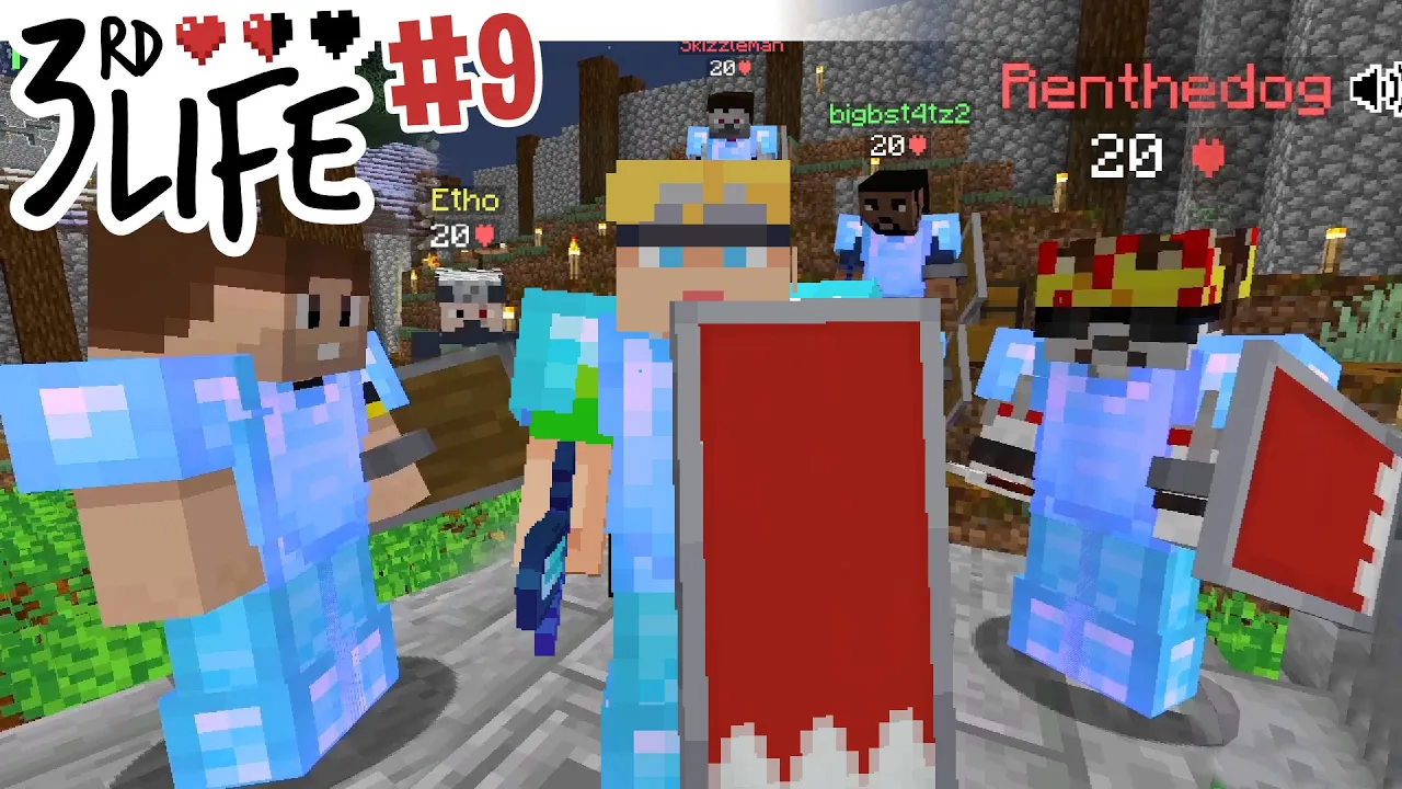 Watch "The One Where They All Fight | Minecraft 3rd Life SMP #9" on YouTube