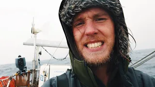 FORCE 6 SAILING in the English Channel | Wildlings Sailing | Leg 16