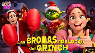 ¡Las bromas más locas de Papá Noel! 🎄😱 ¡El Grinch intentó arruinar nuestra Navidad!