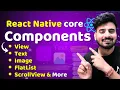 React Native Core Components with Examples Engineer Codewala