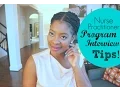 Nurse Practitioner Program Interview Tips