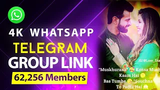  4k whatsapp status whatsapp u0026 telegram group link 2023 youtube telegram whatsappstatus