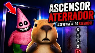 ¡NO DEBÍ SUBIR A ESTE ASCENSOR! 😱 | ASCENSOR SINIESTRO, ROBLOX. Parte 84. #roblox #juegaroblox 