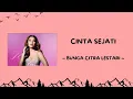 Download Lagu CINTA SEJATI - BUNGA CITRA LESTARI (BCL) | LIRIK VIDEO