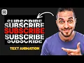 Smooth Scrolling Text Animation in CapCut Rolling Text Tutorial