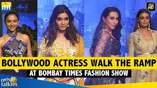diana penty rakul preet dia mirza mandana karimi walk the ramp at bombay times fashion