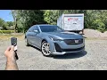 2023 Cadillac CT5 Luxury 350T Start Up Test Drive Walkaround POV and Review
