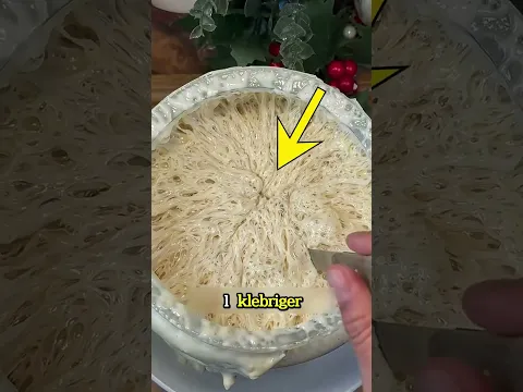 Dieser Teig ist lebendig und wird zu unserem täglichen Brot