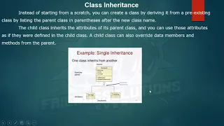 Inheritance In Python Learn Python Full Course In Telugu 43
