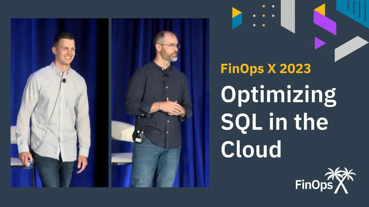 Optimizing SQL in the Cloud - Dan Ortman & Parker Nancollas (SoftwareOne)
