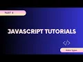 JavaScript Tutorials part 4 JavaScript Data Types