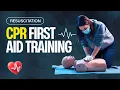 Resuscitation CPR How To Do CPR First Aid Training