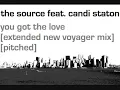 you got the love [extended new voyager mix] [pitched]