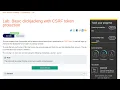 Web Security Academy Clickjacking 1 - Basic Clickjacking with CSRF Token Protection