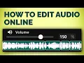 How to Edit Online Edit with Transcript Clean Volume