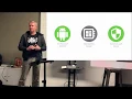 Dave McKelvie introducing Android Things WHAM