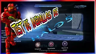 testeando mis nuevas medallas editadas de halo 5 para halo ce actualizadas 2017 v