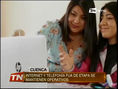 Internet y telefonía fija de ETAPA se mantienen operativos