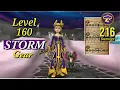 Wizard101 Level 160 Storm Gear Setup - 216 Damage
