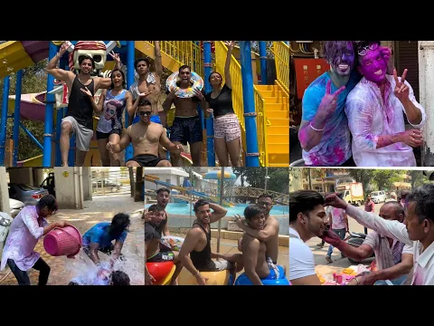 3 saal ki kasar iss Holi me nikaal di | bura na Mano Holi hai | Holi vlog | Vishal Bhatt | vlog