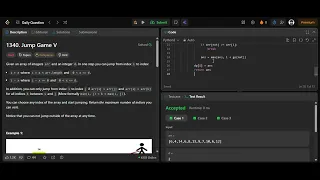 LeetCode 1340 - Jump Game V