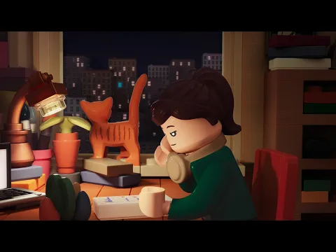 Lofi Girl x LEGO – chill beats for LEGO building 🧱