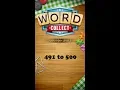 Word Collect Level 491 492 493 494 495 496 497 498 499 500
