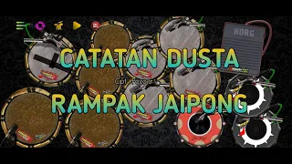 Download CATATAN DUSTA || COVER REAL DRUM MOD KENDANG RAMPAK JAIPONG MP3