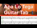 Download Lagu Apa Lo Tega Guitar Tab