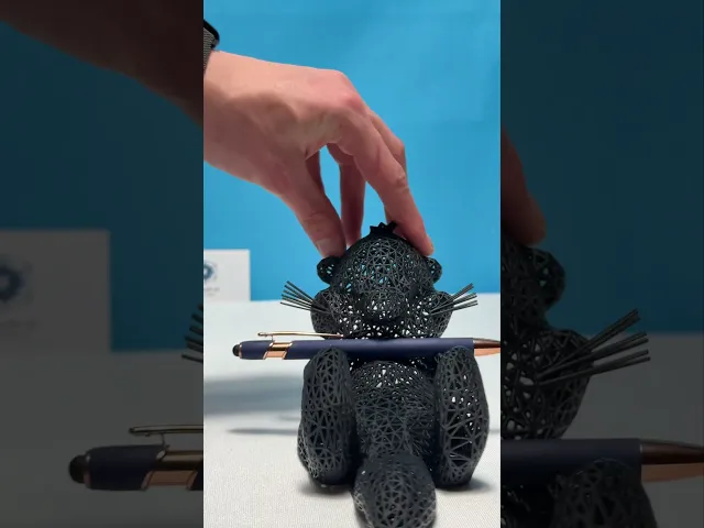 Otterly Organized – The 3D Geometric Otter Pen Holder video thumbnail