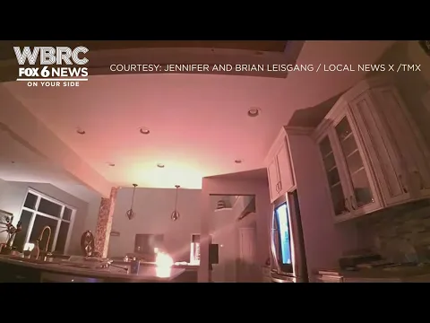 iPhone catches fire while charging.