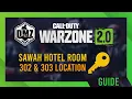 Sawah Hotel Room 302 303 Key Location Guide DMZ Guide Simple