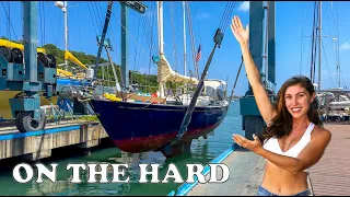 Putting Our BOAT on LAND – Going Home?! Ep. 35