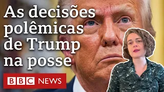 Posse de Trump: medidas contra imigrantes e as outras prioridades do presidente dos EUA