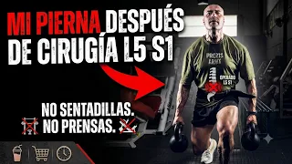 Por esto DEJÉ de hacer Sentadillas y Prensa (Mi lesión L5-S1)