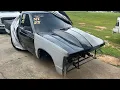 S10 update Fiberglass door installed and extended