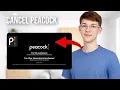 How To Cancel A Subscription On Peacock TV APP 2026 SUB CANCEL