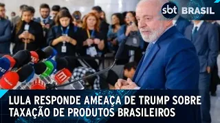 Lula diz que haverá "reciprocidade" se Trump taxar produtos brasileiros | SBT Brasil (30/01/25)