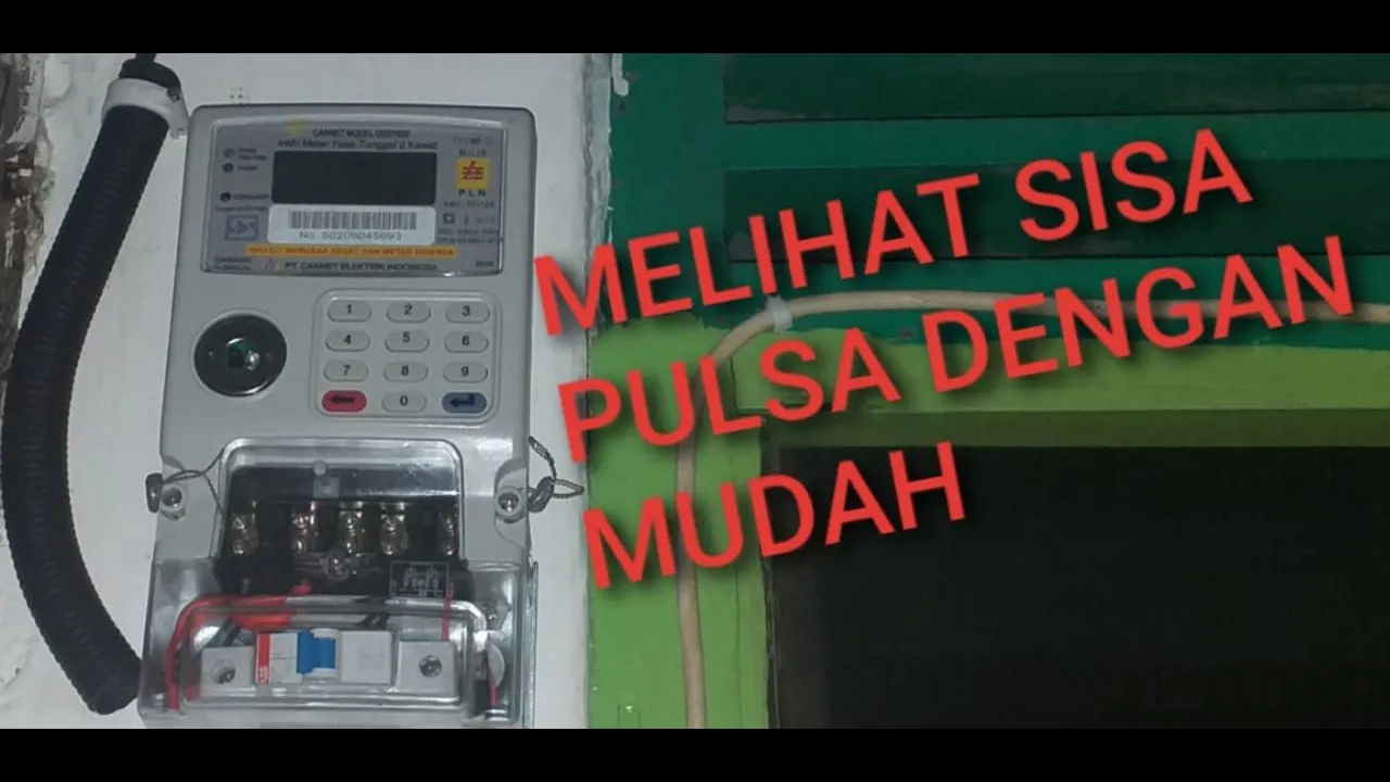 Cara memasukkan token pulsa listrik ke meteran PLN