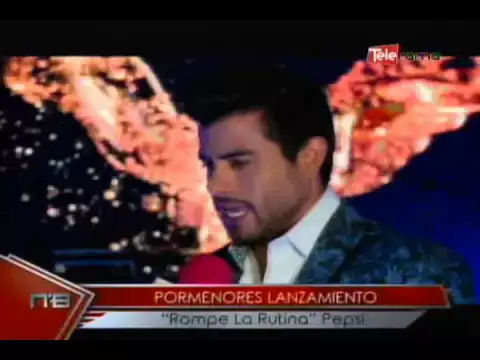 Pormenores lanzamiento Rompe la rutina Pepsi
