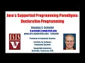 Java Supported Programming Paradigms Declarative Programming