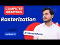Rasterization Process of Rasterization in Computer Graphics VU GCUF Course