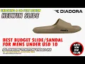 Unboxing review on feet DIADORA HELWIN MENS CASUAL SLIDE SANDAL BROWN COKLAT ORIGINAL ASLI RESMI