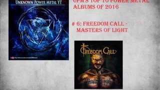 Download My Top 10 Power Metal albums of 2016 MP3