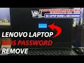 How to Remove the BIOS Password on a Lenovo Legion Laptop