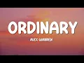 Download Lagu (1 Hour) Alex Warren - Ordinary (Lyrics)