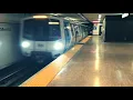 BART Fleet of the Future approaches Lake Merritt